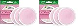 Garnier Waschbare Abschminkpads für gereinigte und weiche Haut, Aus Mikrofaser für eine sanfte Gesichtsreinigung und Entfernung von Makeup, Wiederverwendbar, SkinActive Eco Pads, 1 x 3 Stück