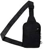 JSMTKJ Sling Bag Wasserdicht & Crossbody Bag für Herren Damen – Handytasche mit Mehrfachfach für Reisen, Wandern, Camping – Leichtes Design & Umhängetasche-Funktion