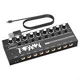 Dynamischer Audio-Mixer für Mikrofoneingang mit 6/8 Kanälen erhöhen Ihr Klangerlebnis in jedem Setup (8 Kanäle)