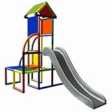 move and stic Toni Spielturm/Spielhaus Kletterturm mit...