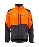 KOX Forstjacke Transform Anthrazit/Orange Größe 50/52