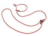 Mystique® 'Hunting Profi lautlos Umhängeleine 8mm mit Zugbegrenzung 280cm neon orange