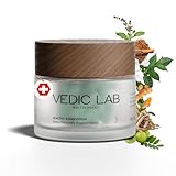 VEDIC LAB Schlaf-Erholungsergänzung | Anti-Stress Ergänzungsmittel für besseren Schlaf, Stressabbau & Entspannung| Ayurvedischen Kräutern & Schweizer Biotech| 100% Natürlich, 0% Melatonin (30 Kapseln)