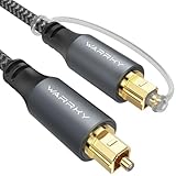WARRKY Optisches Audiokabel, Optical Audio Cable, [Nylon...