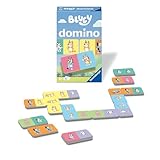 Ravensburger Mitbringspiele 24902 Bluey Domino - Das bekannte Legespiel für 2-4 Kinder ab 3 Jahren