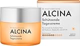 ALCINA Schützende Tagescreme LSF 30-1 x 50 ml - Schützt vor sonnenbedingten Pigmentflecken und versorgt die Haut intensiv mit Feuchtigkeit - Mit Hyaluron und Sheabutter