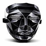 TK Gruppe Timo Klingler The Game squid Maske Bösewicht für Halloween, Fasching & Karneval als Kostüm für Herren & Damen