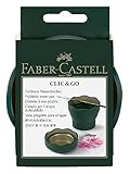 Faber-Castell 181520 - Wasserbecher CLIC & GO, grün