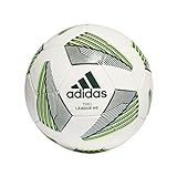 adidas Unisex Jugend Tiro Match Trainingsball, White/DRKGRN/TMSOGR, 5