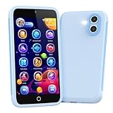 orantronx Kinder Handy Smartphone Spielzeug, 3.97' Kinderkamera Handy für Mädchen Jungen Geschenke ab ab 3 4 5 6 7 8-12 Jahre, Kinderhandy mit 200+ Lernspiele, Dualkamera, Kindersicherungs, MP3 Player