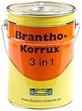 Brantho Korrux'3 in 1' 5 Liter 9005 Schwarz (19,00 EUR/l)