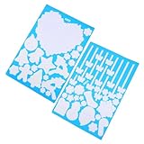 Alipis 2 Sets Im Dunkeln Leuchtende Weihnachts Fensteraufkleber Fenstersauger Weihnachts Wandaufkleber Fensterreiniger Folie Fensterfolie LED Leuchten Feiertags Fensteraufkleber