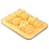 Silikon-Eiswürfelform – Silikon-Eiswürfelformen, 3D-Tierformen, 4-Gitter-Würfel-Macher, einfach zu lösen, wiederverwendbar, Küchenhelfer, niedliches Dekor für Whiskey, Cocktails, Kaffee, Saft