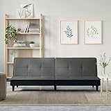 AJSEOYBS Schlafsack Klein,Bodensofa,Wohnzimmer Couchschlafsofa Dunkelgrau Stoffgeeignet FüR Wohnzimmer, Schlafzimmer, Lounges, EmpfangsräUme, Eingangsbereiche