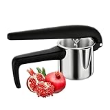 Manueller Zitrusentsafter, Edelstahl Lebensmittelecht Küchen Zitruspresse, Handpresse Entsafter, Für die Zubereitung von Limettensaft, Grapefruitsaft und Maracujasaft