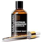 Ätherisches Öle Australisches Sandelholz 100ML, MAYJAM Australisches Sandelholzöl 100% Rein, Ideal für Einfachheit Aromatherapie Diffuser Duftöl Massage