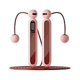 Flintronic Springseil mit Zähler, Springseil mit LED-Anzeige, digitales kabelloses Springseil, professionelle Kugellager und rutschfeste Griffe, verstellbares Springseil für Damen, Herren, Erwachsene