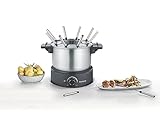 SEVERIN FO 2470 Fondue, 1500, Kunststoff/Edelstahl, schwarz