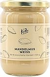 KoRo – Weißes Mandelmus 500 g – Nussmus ohne Zusatz von...