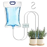 Yuemeuy Wassersäcke Für Bäume 5,2 L - Gartentropfbewässerungssack,Transparent Und Automatisch Für Garten, Bäume, Innenbereich, Blumenbeet, Urlaub, Balkon, Gewächshaus, Hochbeet