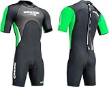 CRESSI MED X Man Shorty Wetsuit Black/Lime 2.5mm XXL/6