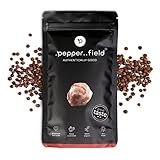 Pepper Field Kampot Pfeffer Rot 250g - Pfefferkörner Rot - 100% Echter Red Pepper aus Kampot, Kambodscha g.g.A. - Roter Pfeffer Ganz - Pfeffer für Mühle & Pfeffermühle zum Mahlen