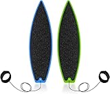 Mini Surfboard, Finger Surfbrett, Fingerspitzen Surfbrett, 2PCS Fingerbrett-Spielzeug Mini Fingerboards Mini-Griffbrett Miniatur Spielzeug Kreatives Spielzeug für Jungen Mädchen Erwachsene