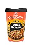 OYAKATA Korean Barbecue Geschmack Instant Nudeln Wok Style Japanischer Art Schnelle Zubereitung Ramen 93g