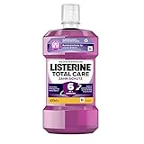 LISTERINE Erfrischendes, Total Care Zahn-Schutz (600 ml), schützende Mundspülung gegen Karies mit 6 in 1 Wirkung, Rundumschutz für starke Zähne