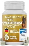 Gelenktabletten Hunde – Test SEHR GUT Made in Germany mit Grünlippmuschel, MSM und Teufelskralle - Keine Kapseln, hohe Akzeptanz Gelenktabletten Hund - 100 Stück
