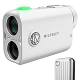 MiLESEEY Hochwertige Tasche Laser Entfernungsmesser Golf mit IP65 Wasserdicht,1000 Yards wiederaufladbarer Laser-Entfernungsmesser für Golf,0.1s Flaggenmast Verriegelung Vibration