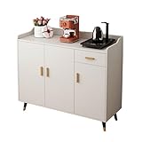 GUERNSEY Anrichte Teeschrank, Esszimmer-Seitenschrank, Wohnzimmer-Wand-Teebar-Schrank, Home Light Luxury Simple Modern Storage Cabinet, Aufbewahrungsschrank Buffetschrank