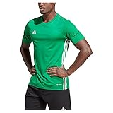 adidas Men's TABELA 23 JSY T-Shirt, Team Green/White, L