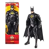 Spin Master - DC Comics - The Flash Batman Action-Figur, 30 cm, offizielle Figur zum Kinofilm, vollbeweglich für spannende Abenteuer, ab 3 Jahren