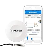 Inkbird IBS-TH1 Innen Außen Thermometer Bluetooth Hygrometer mit LED Bildschirm Smart Sensor App