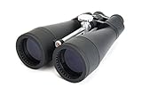 Celestron SkyMaster 20x80 Fernglas mit 20x Vergrößerung und 80mm Objektivdurchmesser - Großfernglas mit Trageriemen und Tasche, inkl. Stativadapter, für Naturbeobachtung und Astronomie