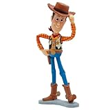 Bullyland 12761 - Spielfigur Cowboy Woody aus Disney Pixar Toy Story, ca. 10 cm, detailgetreu, ideal als kleines Geschenk für Kinder ab 3 Jahren