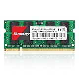 Kuesuny 2 GB DDR2 800 MHz Sodimm Ram PC2-6400 PC2-6400S 1,8 V CL6 200 Pin 2RX8 Upgrade der Nicht gepufferten Notebook-Laptop-Speichermodule ohne ECC