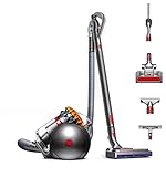 Dyson Big Ball Parquet 2 Staubsauger Beutellos, inkl. 4 Düsen, Bodenstaubsauger ohne Beutel Handstaubsauger Beutellos, inkl. JUNG Bodenpflegetücher