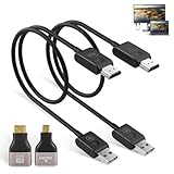 Moman HDMI Wireless Transmitter und Receiver CS6,1080P HDMI Funkübertragung Extender 50m/165FT für Datei Video Projektion Monitor Computer TV Kamera Smartphone Projektor