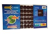 Neu!!!Sahawa® blau Fischfutter, Frostfutter,5X 100g Brutto im Blister Rote Mückenlarven