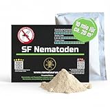 SF- Nematoden 10 Mio (100 Pflanzen/20 m²) gegen Trauermücken, Thrips, Weiße Fliege mit Fadenwürmern, effektive Schädlingsbekämpfung