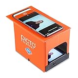 PictoScanner 6x6 - Ist EIN Scanner für 6x6 Filme. Scannen und speichern Sie Ihre 6x6 Negative oder Dias mit Ihrem Smartphone. Der Scanner ist aus, umweltfreundlicher Pappe hergestellt.