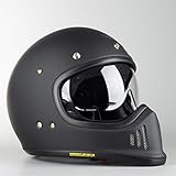 Shoei Integralhelm EX-ZERO schwarz matt Retro Fiberglas mit...