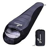 Schlafsack Outdoor Mumienschlafsack: Sportneer 3–4...