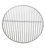 BBQNovation Edelstahl Grillrost rund 45 cm für 47 cm Kugelgrills - Kompatibel mit Weber Original Kettle 47 cm, Weber Compact Kettle 47 cm, Weber Performer 47 cm, Bar-B-Kettle 47 cm