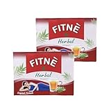 ORIGINAL FITNE Tee zum abnehmen aus Thailand | 2 x rot | Sennesblätter Tee Herbal detox belly burn Fettverbrenner Kräutertee Senna weight loss tea slim abführmittel Stoffwechsel