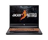 Acer Nitro V16 (ANV16-41-R961) Gaming Laptop | 16' WUXGA 165Hz Display | AMD Ryzen 7 8845HS | 16 GB RAM | 1 TB SSD | NVIDIA GeForce RTX 4060 | Windows 11 | QWERTZ Tastatur | schwarz