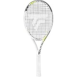 TECNIFIBRE - Tennisschläger TF-X1 275 mit Seil – Grip 2, weiß und gelb