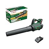 Bosch Akku-Laubbläser AdvancedLeafBlower 36V-750 (1x 2.0 Ah Akku, 36 Volt System, zum Entfernen hartnäckiger Blätter auf großen Flächen, geringes Gewicht: 2,8 kg, im Karton)